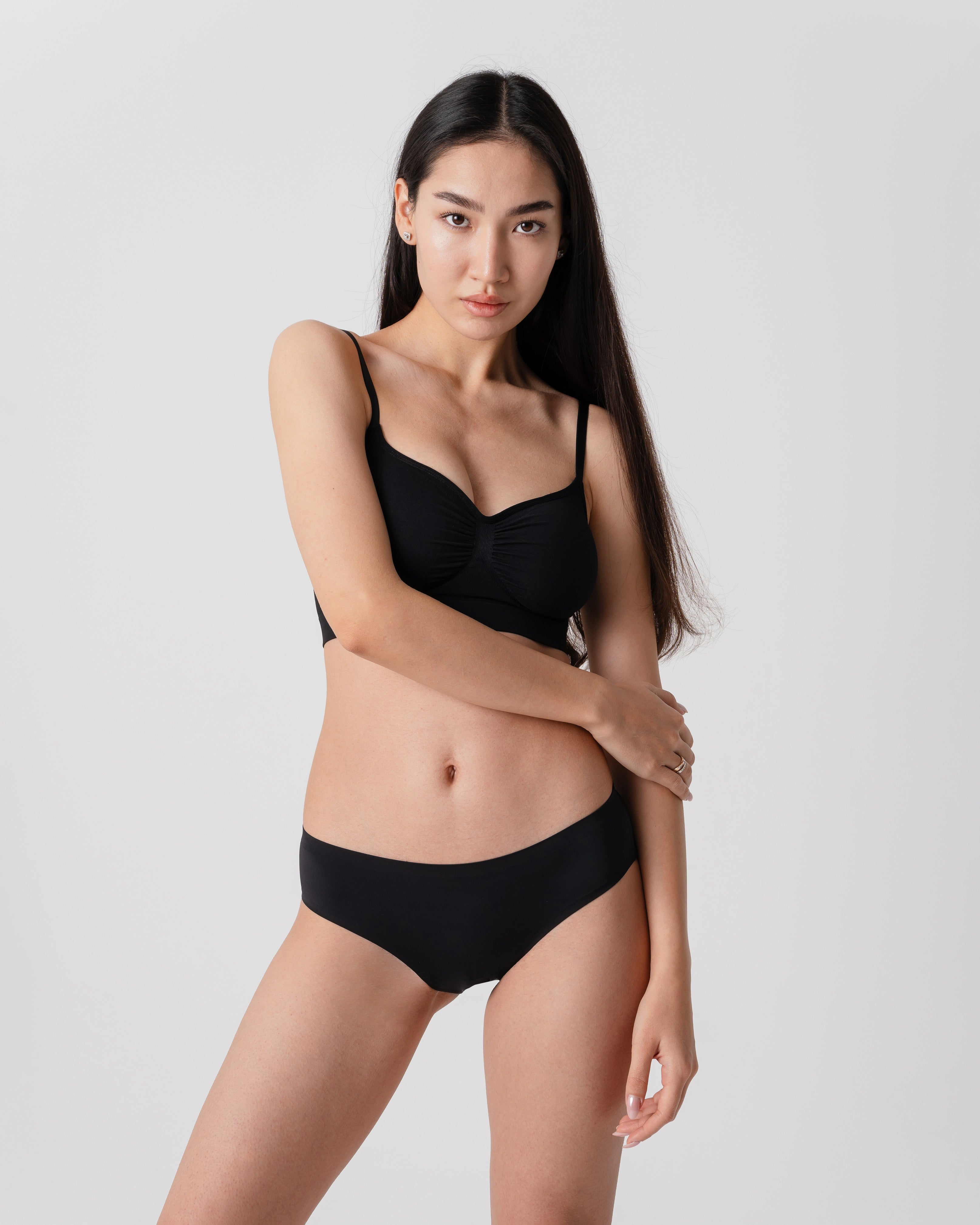 Бикини с защитой от протекания Tomyris, черный, размер S