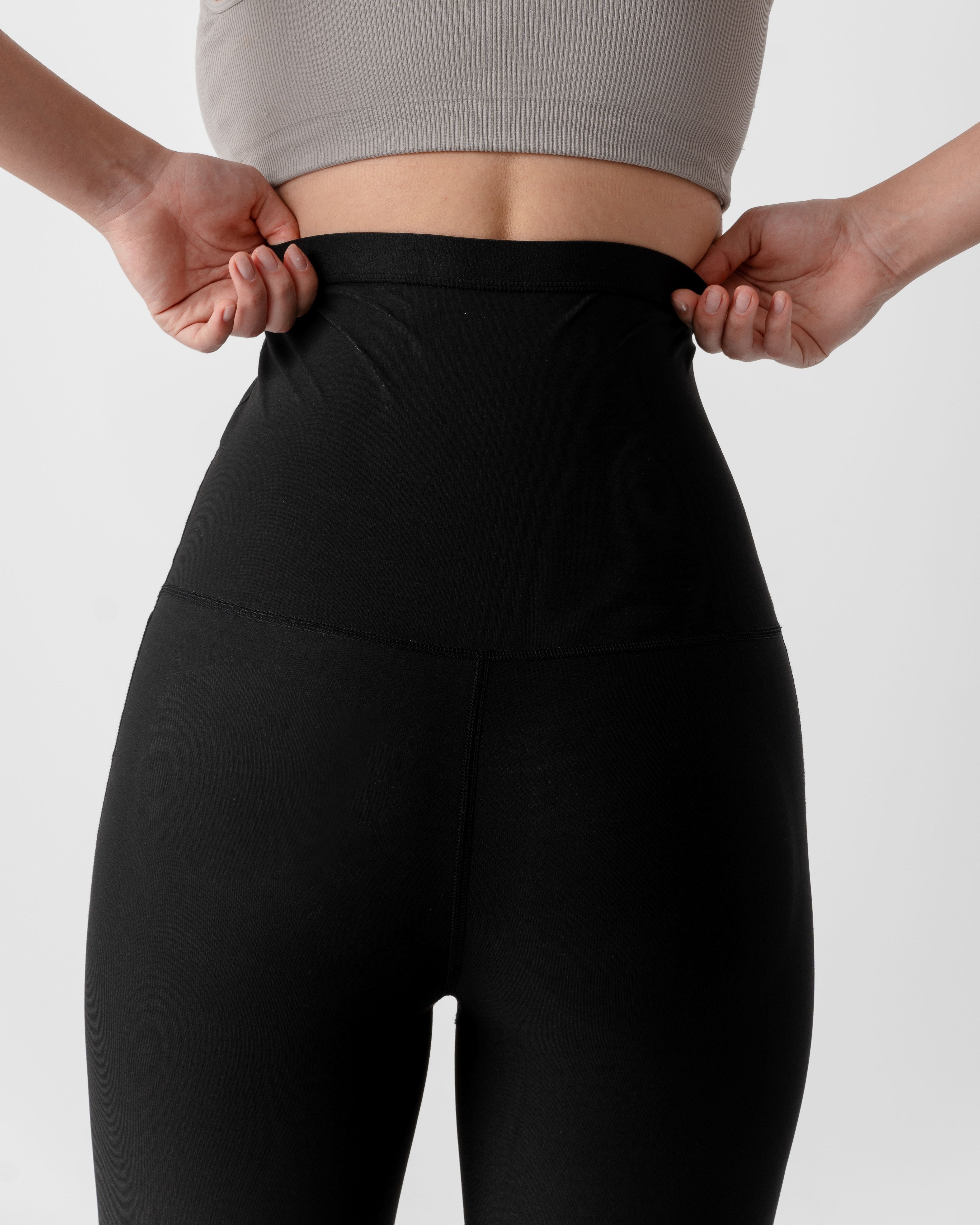 Леггинсы с эффектом сауны Tomyris черный размер S/M