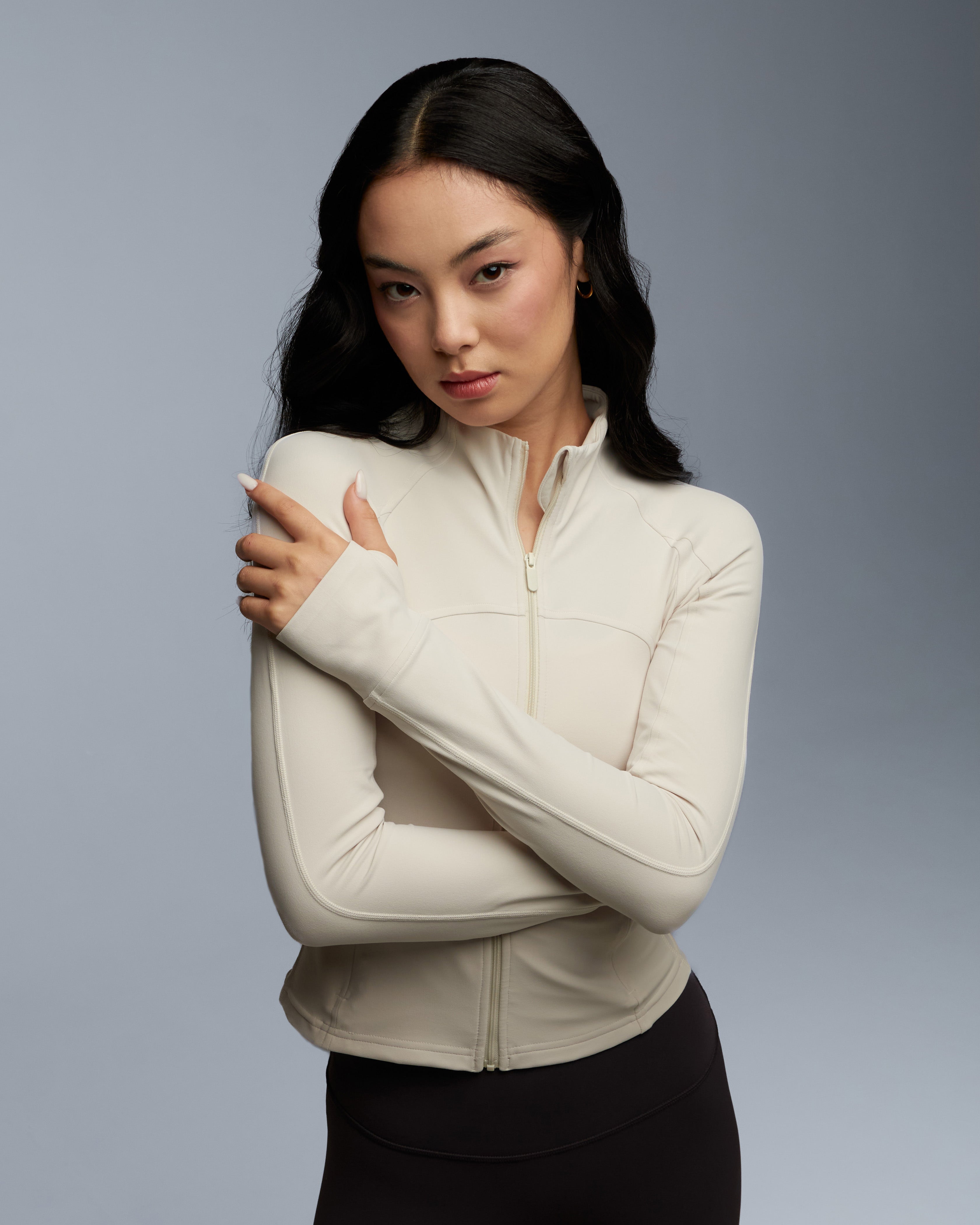 Рашгард с усиленной вентиляцией на спине слоновая кость размер S